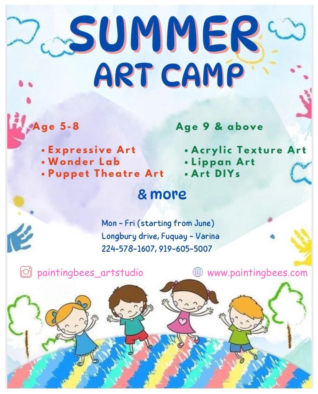 Summer Art Camp flyer by Anitharaj Saravanan
